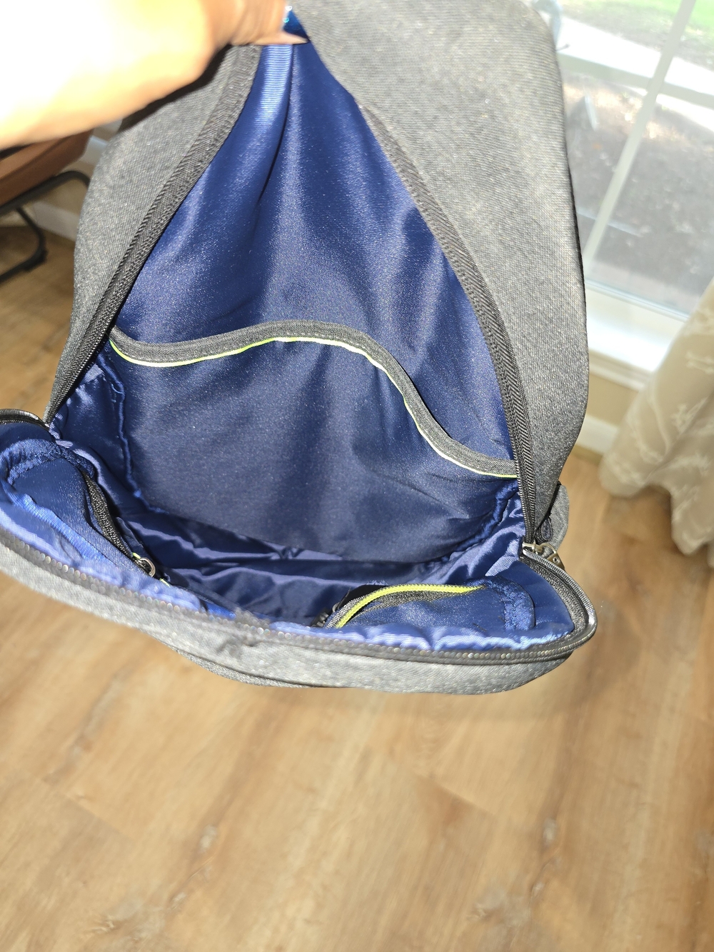 Travelon Gray Everyday Anti-Theft Sling Backpack - Picture 6 of 9